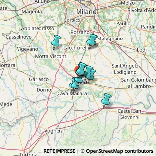 Mappa Strada Privata Campeggi, 27100 Pavia PV, Italia (7.42417)