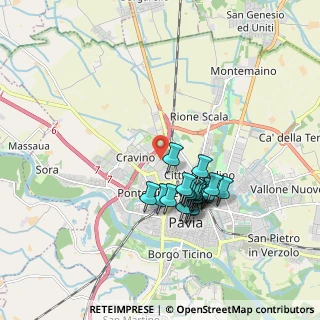 Mappa Strada Privata Campeggi, 27100 Pavia PV, Italia (1.5545)