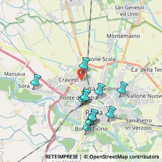 Mappa Strada Privata Campeggi, 27100 Pavia PV, Italia (1.95667)