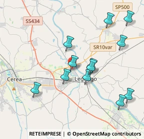 Mappa Via Tommaso Tittoni, 37045 Legnago VR, Italia (3.98917)