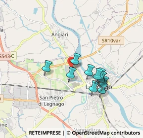 Mappa Via Tommaso Tittoni, 37045 Legnago VR, Italia (1.46727)