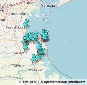 Mappa Via Nicolò Zeno, 30015 Chioggia VE, Italia (10.065)