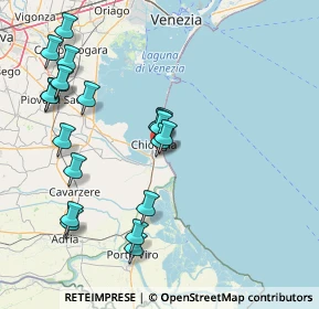 Mappa Via Nicolò Zeno, 30015 Chioggia VE, Italia (17.093)