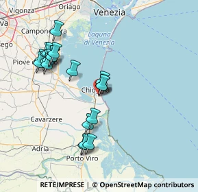 Mappa Via Nicolò Zeno, 30015 Chioggia VE, Italia (15.3735)