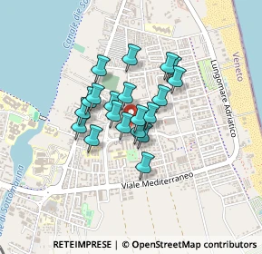 Mappa Via Nicolò Zeno, 30015 Chioggia VE, Italia (0.2805)