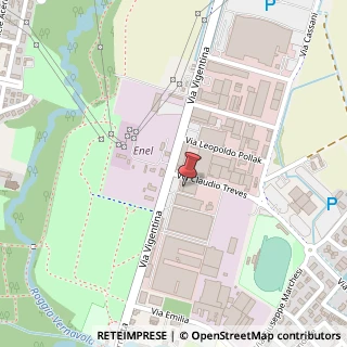 Mappa Via Vigentina, 1, 27100 Pavia, Pavia (Lombardia)