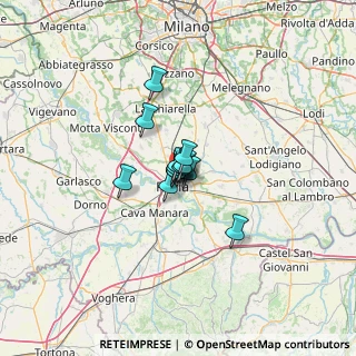 Mappa Via Treves, 27100 Pavia PV, Italia (5.69615)