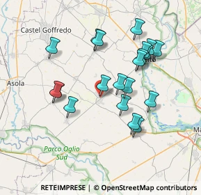 Mappa Via Roma, 46040 Gazoldo degli Ippoliti MN, Italia (6.893)