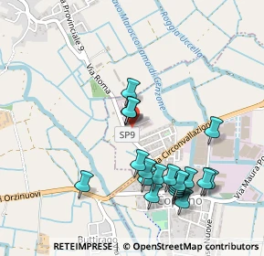 Mappa Via Vistarino, 27010 Copiano PV, Italia (0.4905)