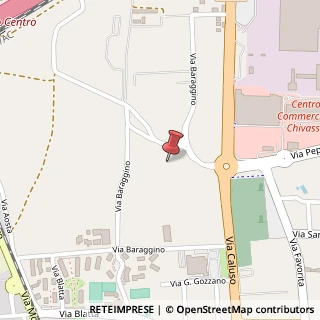 Mappa Via Merlo, 51/B, 10034 Chivasso, Torino (Piemonte)