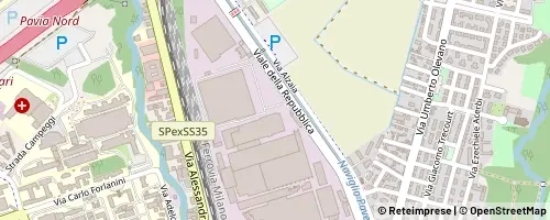Mappa Pavia