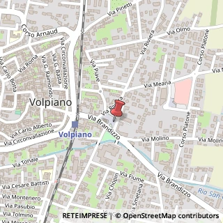 Mappa Piazza Madonna delle Grazie, 25C, 10088 Volpiano, Torino (Piemonte)