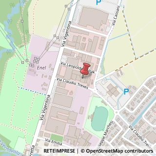 Mappa Via Claudio Treves, 16, 27100 Pavia, Pavia (Lombardia)