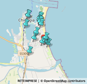 Mappa Via Orione, 30015 Chioggia VE, Italia (1.37)