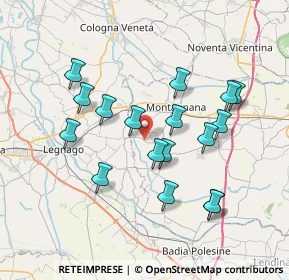Mappa Via S. Salvaro, 35040 Urbana PD, Italia (7)