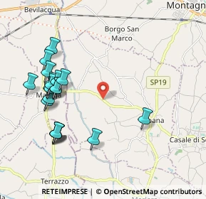Mappa Via S. Salvaro, 35040 Urbana PD, Italia (2.217)