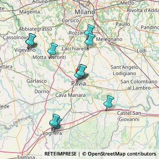 Mappa Via Umberto Olevano, 27100 Pavia PV, Italia (16.96231)
