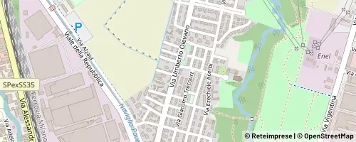 Mappa Pavia