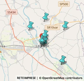 Mappa Via Bachelet V, 37045 Legnago VR, Italia (2.36417)