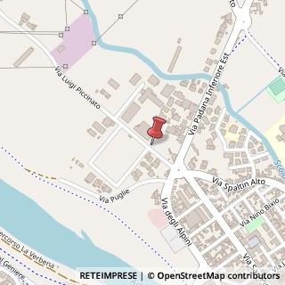 Mappa Via Bachelet V, 1, 37045 Legnago, Verona (Veneto)
