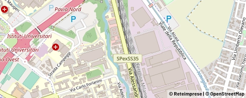 Mappa Pavia