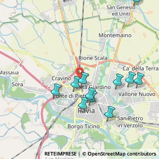Mappa Via Alessandro Brambilla, 27100 Pavia PV, Italia (2.29167)