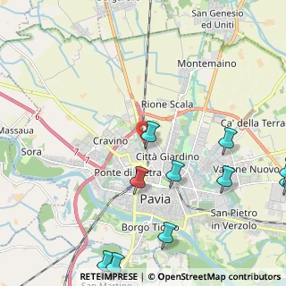 Mappa Via Alessandro Brambilla, 27100 Pavia PV, Italia (3.08273)
