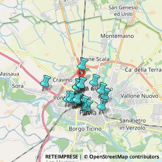 Mappa Via Alessandro Brambilla, 27100 Pavia PV, Italia (1.3635)