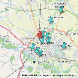 Mappa Via Alessandro Brambilla, 27100 Pavia PV, Italia (1.52455)