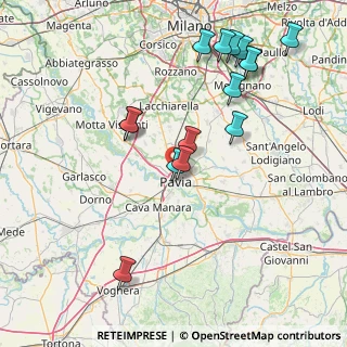 Mappa Via Alessandro Brambilla, 27100 Pavia PV, Italia (17.14733)