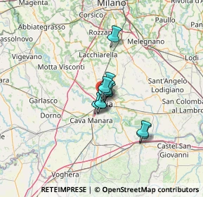Mappa Viale Brambilla, 27100 Pavia PV, Italia (6.62909)