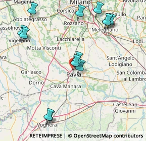 Mappa Viale Brambilla, 27100 Pavia PV, Italia (19.14)