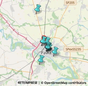 Mappa Viale Brambilla, 27100 Pavia PV, Italia (2.03)