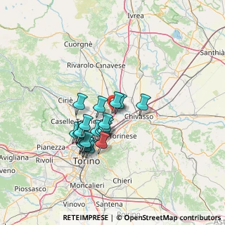 Mappa Via Enrico Berlinguer, 10088 Volpiano TO, Italia (11.2265)