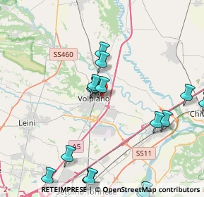 Mappa Via Enrico Berlinguer, 10032 Volpiano TO, Italia (5.4635)