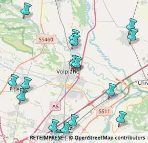 Mappa Via Enrico Berlinguer, 10032 Volpiano TO, Italia (5.867)