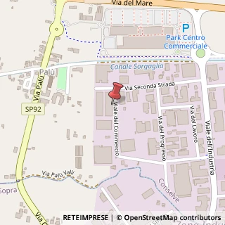 Mappa Viale del Commercio, 6, 35026 Conselve, Padova (Veneto)
