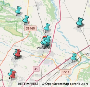 Mappa Strada Comunale Del Prono, 10088 Volpiano TO, Italia (4.56056)