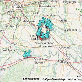 Mappa Via Giacomo Puccini, 26813 Graffignana LO, Italia (9.535)