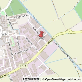 Mappa Via dell'Elettronica, 9, 27100 Cura Carpignano, Pavia (Lombardia)