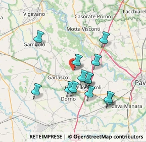 Mappa Via Ticino, 27026 Garlasco PV, Italia (6.50538)