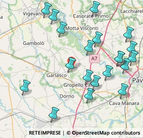 Mappa Via Ticino, 27026 Garlasco PV, Italia (9.495)