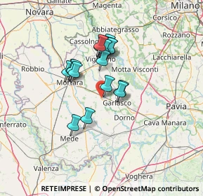 Mappa Via Silvio Pellico, 27020 Tromello PV, Italia (10.5965)