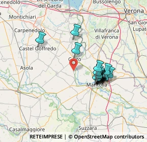 Mappa Via Settefrati, 46040 Goito MN, Italia (11.7425)