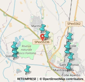 Mappa SP236, 46045 Marmirolo MN, Italia (2.50455)