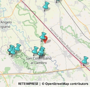 Mappa Via Guido Rossa, 26812 Borghetto Lodigiano LO, Italia (5.04692)
