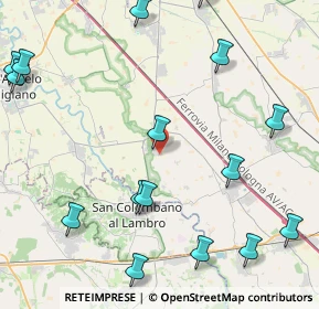 Mappa Via Guido Rossa, 26812 Borghetto Lodigiano LO, Italia (5.6925)