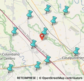 Mappa Via della Crocetta, 26822 Brembio LO, Italia (4.88091)