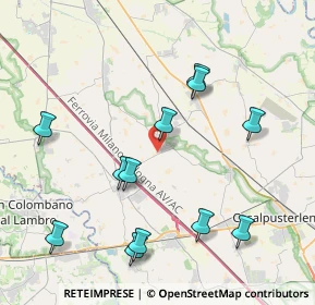 Mappa Via della Crocetta, 26822 Brembio LO, Italia (4.36167)