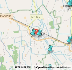 Mappa 27020 Tromello PV, Italia (3.51091)